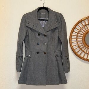 Calvin Klein Gray Pea Coat